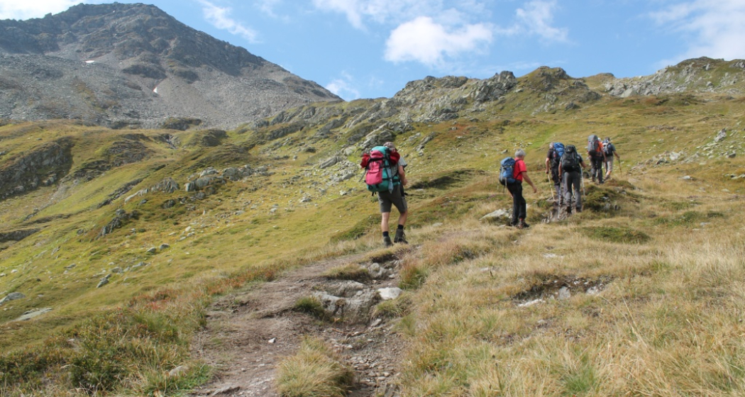 Aufstieg bei Puozzas Aufstieg bei Puozzas