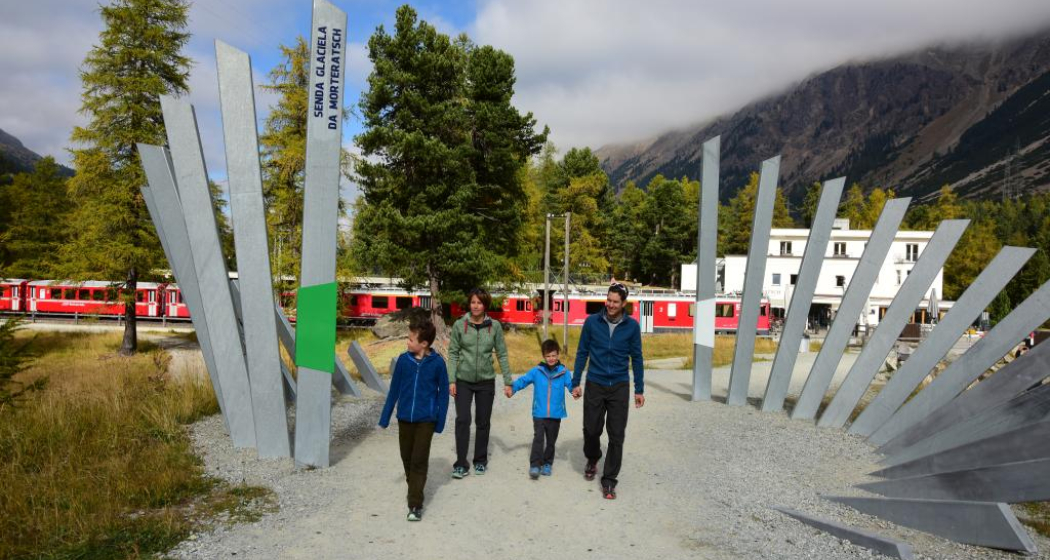 Gletscherweg Morteratsch Gletscherweg Morteratsch