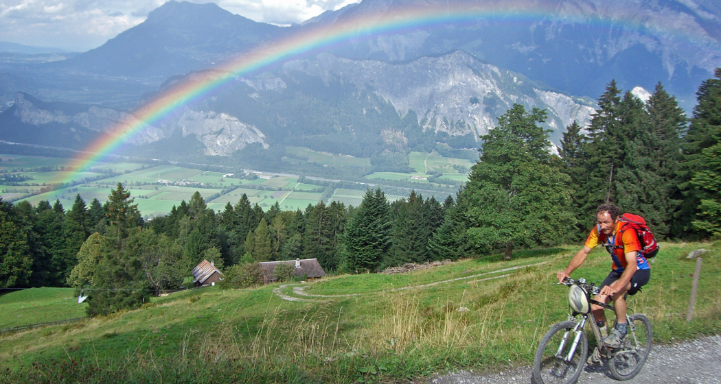 Beim Aufstieg in Richtung Pizol Pardiel Beim Aufstieg in Richtung Pizol Pardiel