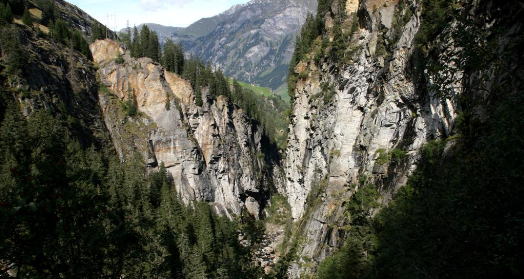 Rotabärg Schlucht; Foto: A. Vieli