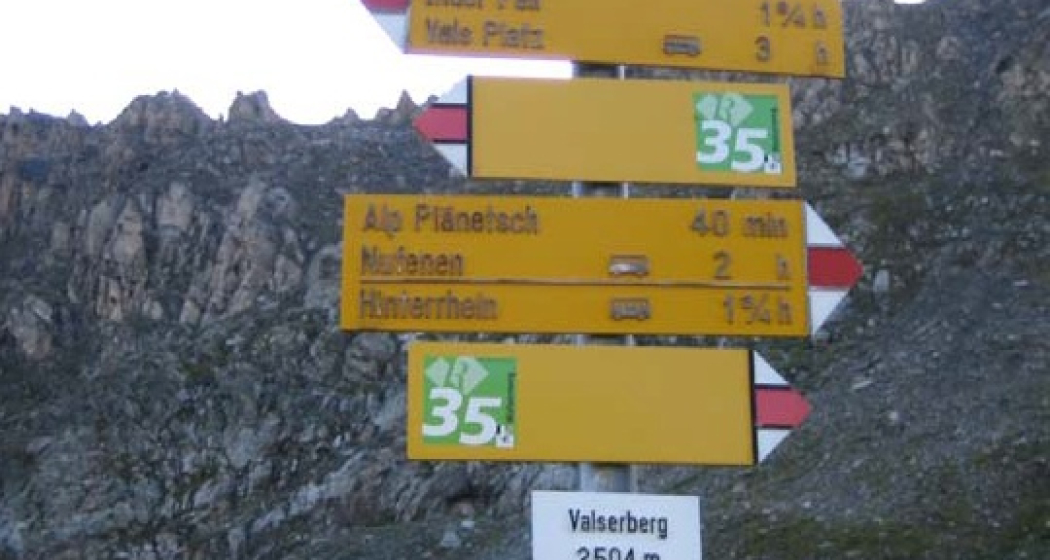 Passübergang Valserberg