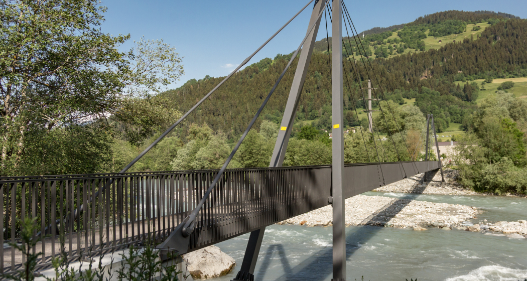 Brücke Castrisch-Schluein Brücke Castrisch-Schluein