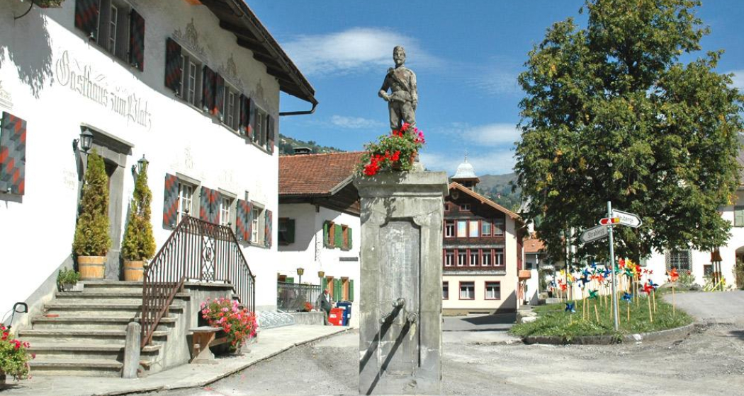 Dorfplatz Fideris Dorfplatz Fideris