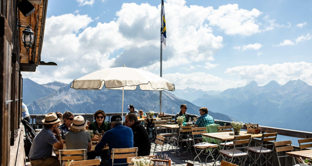 Scalottas Terrasse Sommer Scalottas Terrasse Sommer