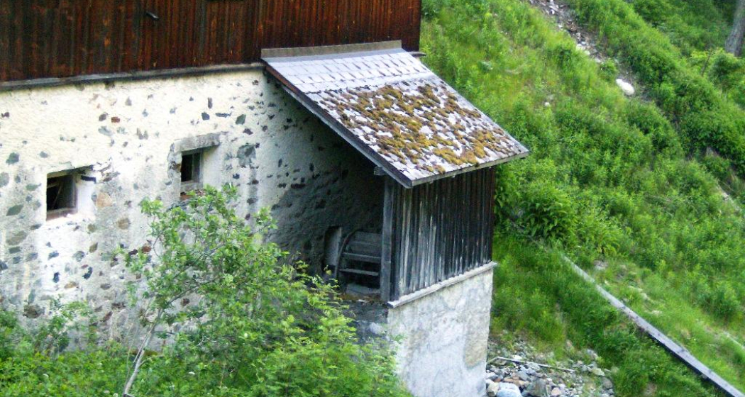 Säge (Resgia) an der «La Clozza» Säge (Resgia) an der «La Clozza»