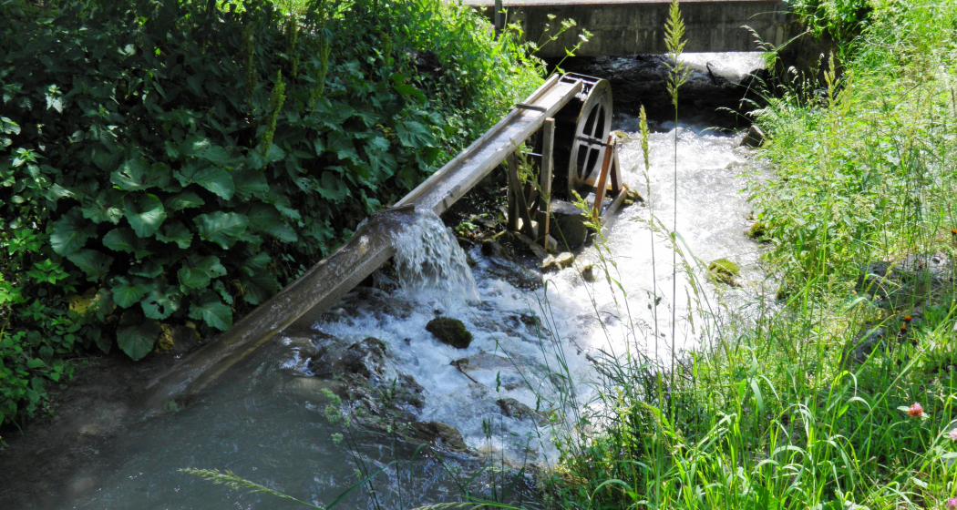 Wasserrad bei Langwies/Unter Wis Wasserrad bei Langwies/Unter Wis