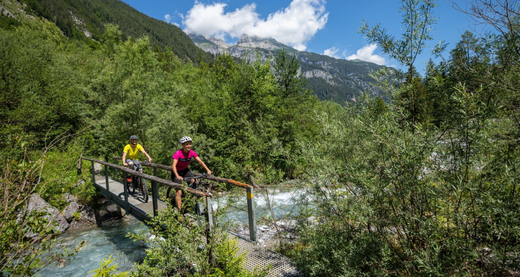 Auf dem Weg zum Kunkelspass Auf dem Weg zum Kunkelspass