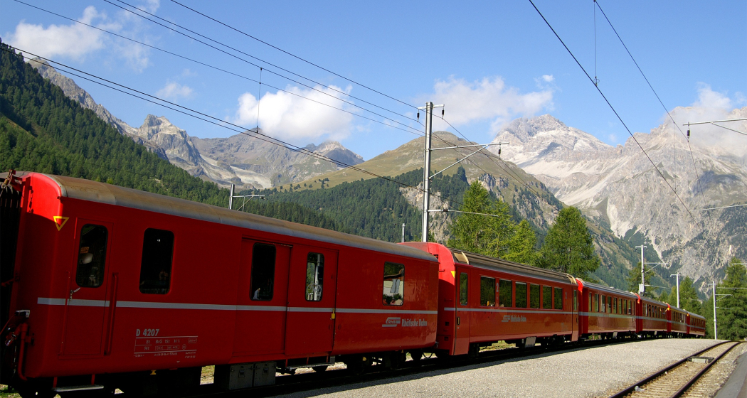 Bahnhof Preda. Bahnhof Preda.