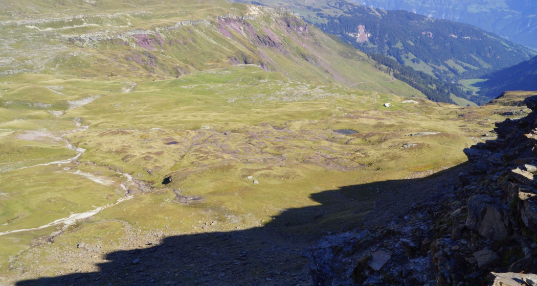 Gesteinsschichten im Schilstal Gesteinsschichten im Schilstal