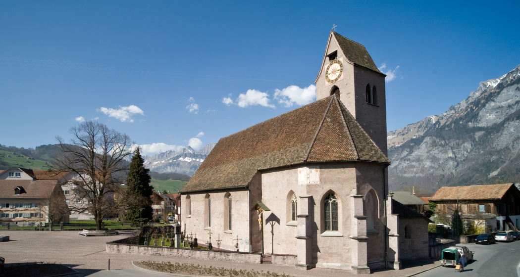 Die Kirche St. Justus in Flums Die Kirche St. Justus in Flums