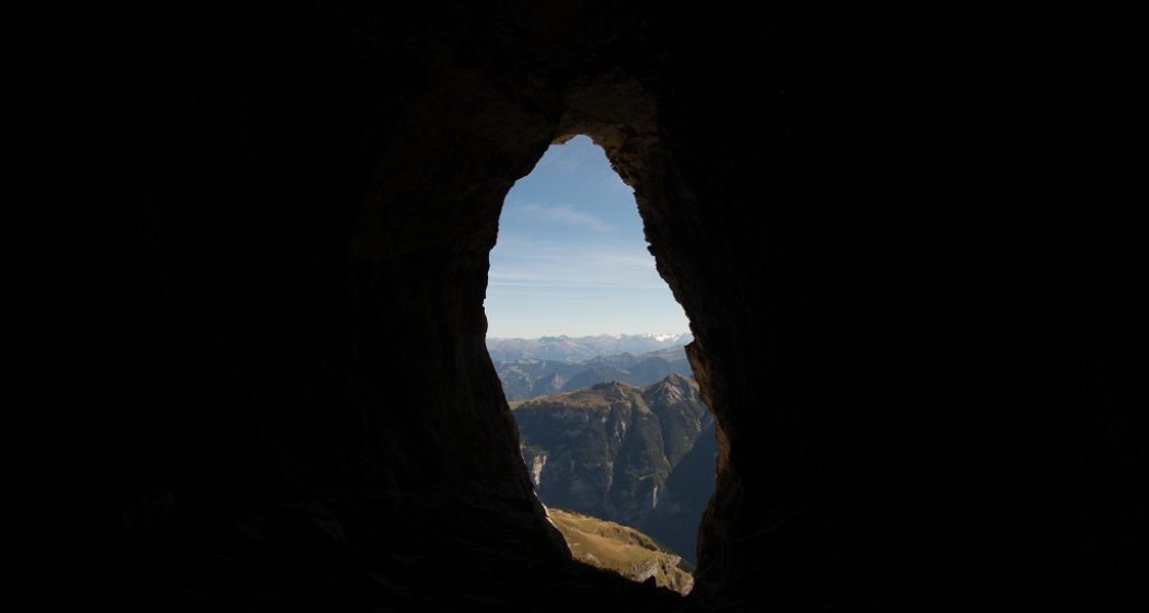 Aussicht aus dem Drachenloch Aussicht aus dem Drachenloch