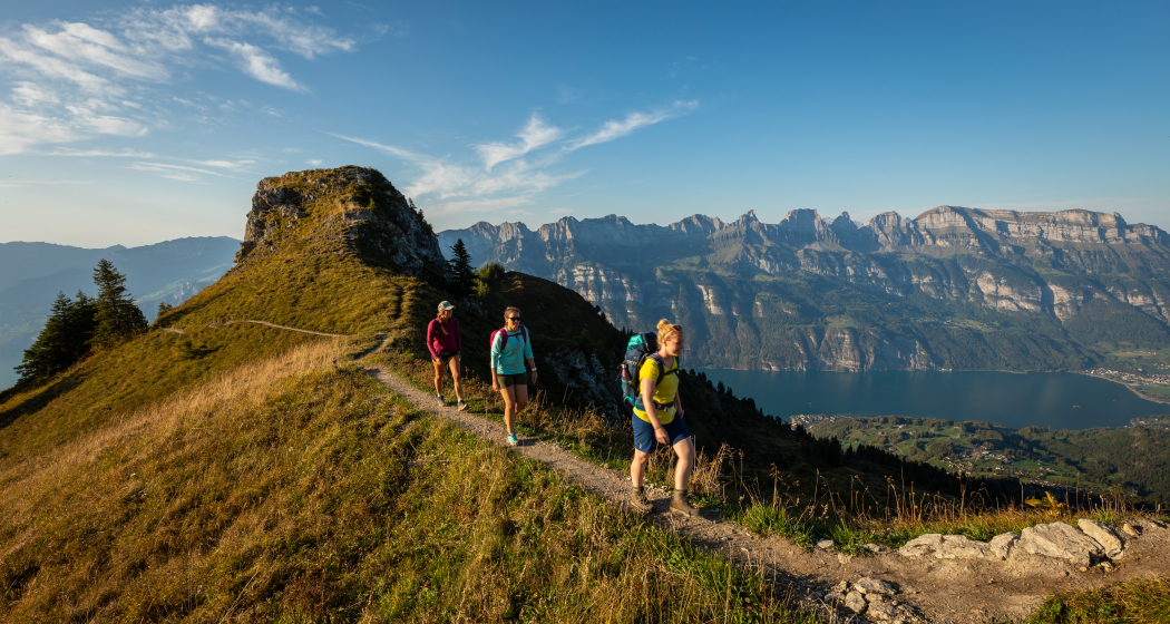 Walensee und Churfirsten auf der 7-Gipfel-Tour