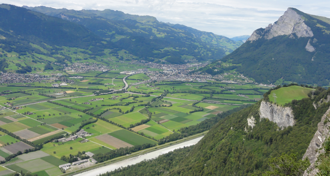 Mountainbike Aussicht auf den Regizerspitz Mountainbike Aussicht auf den Regizerspitz