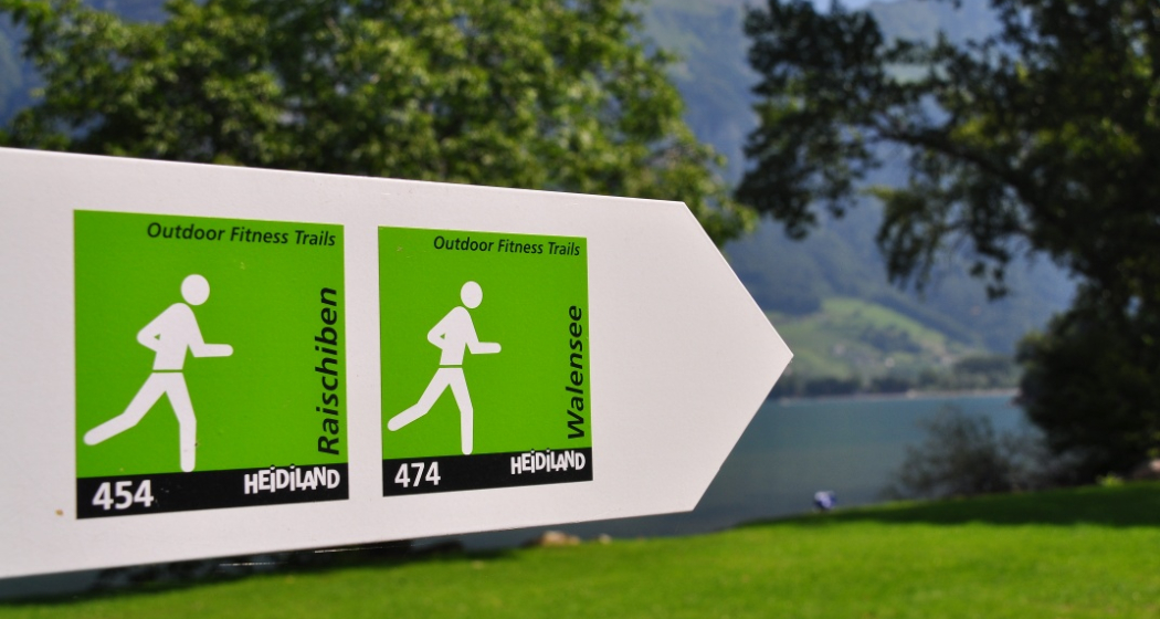 Der Raischiben-Trail bei Mols Der Raischiben-Trail bei Mols