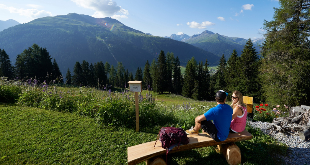 Wandern Schatzalp, Davos, Schweiz Wandern Schatzalp, Davos, Schweiz