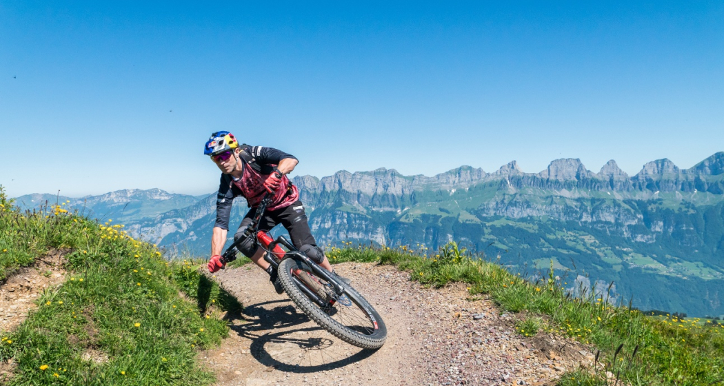 Abfahrt ins Tal Abfahrt ins Tal