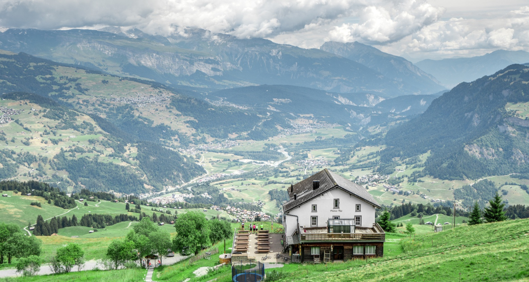 Aussicht Bündner Rigi Aussicht Bündner Rigi