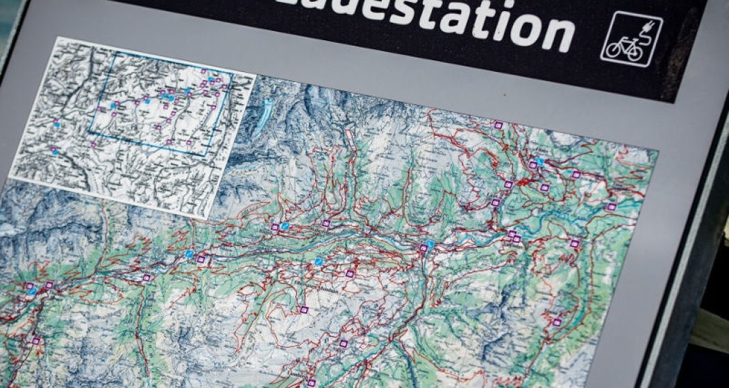 E-Bike Ladestation Städtli Ilanz E-Bike Ladestation Städtli Ilanz