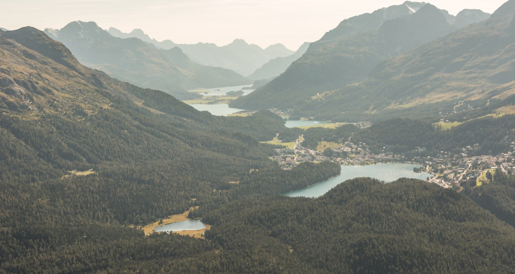 Aussicht von Muottas Muragl Aussicht von Muottas Muragl