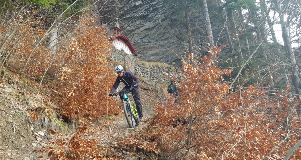 Trail mit St. Luzikapelle