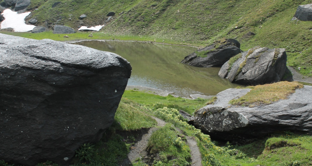 Kleiner See auf der Passhöhe Kleiner See auf der Passhöhe