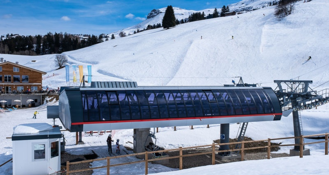 Sesselbahn Talstation Misanenga - Untermatt Sesselbahn Talstation Misanenga - Untermatt