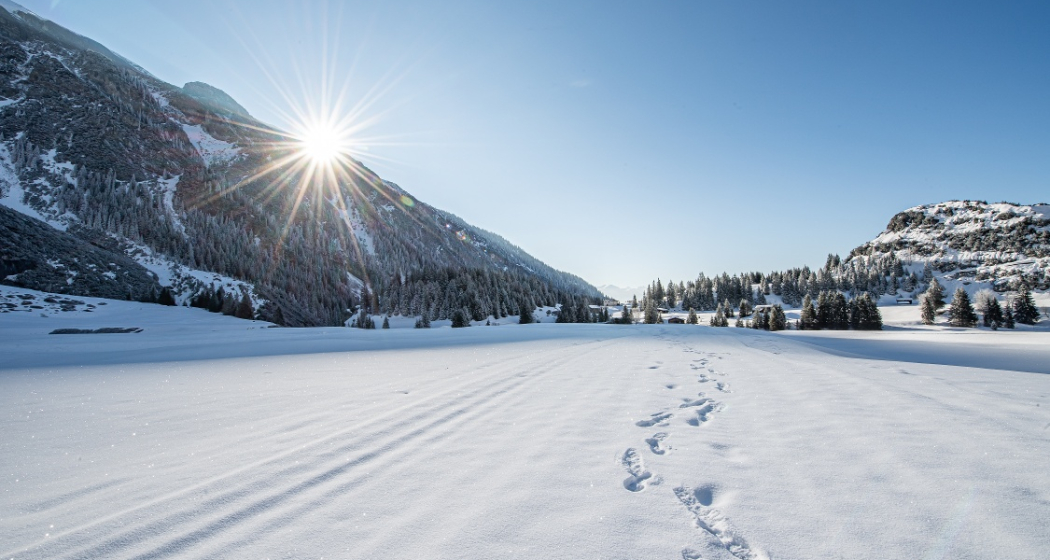 Langlaufloipe im Hochtal Bargis (oua_43248939_image) Langlaufloipe im Hochtal Bargis (oua_43248939_image)