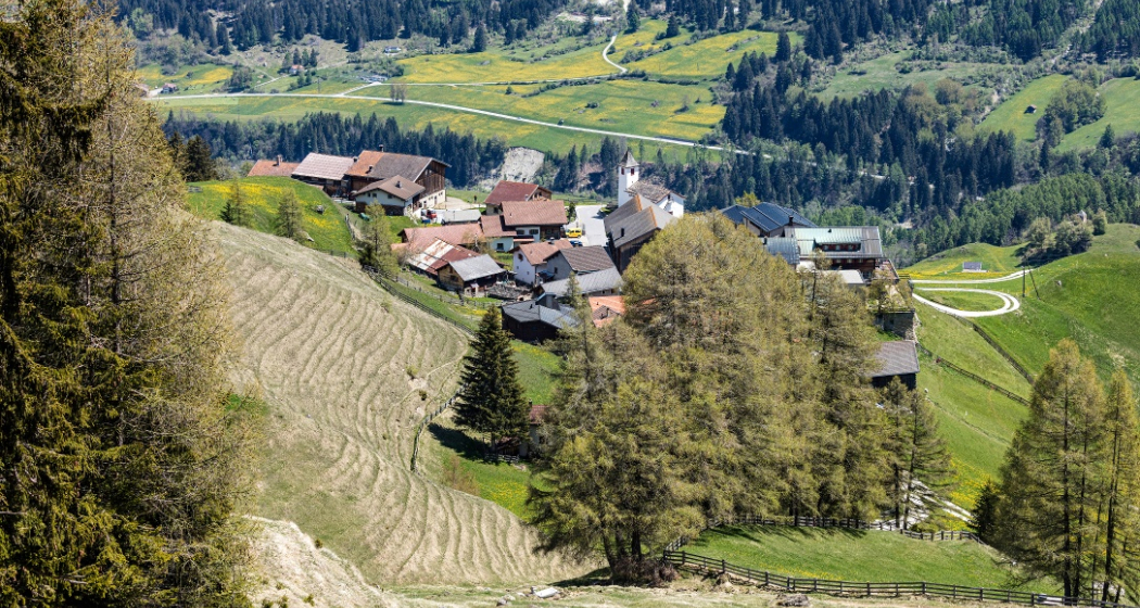 Wergenstein im Frühling Wergenstein im Frühling