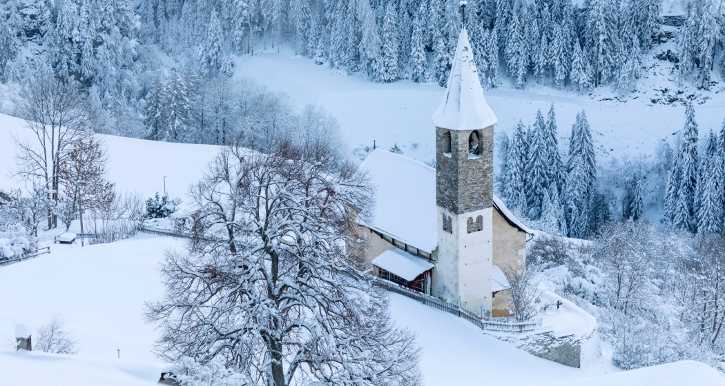 Kirche Scheid im Winter Kirche Scheid im Winter