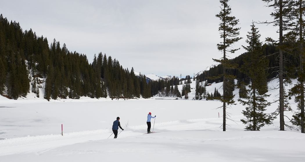 Langlaufloipe Isel Arosa Langlaufloipe Isel Arosa