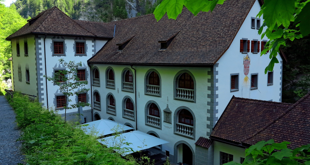 Altes Bad Pfäfers. Altes Bad Pfäfers.