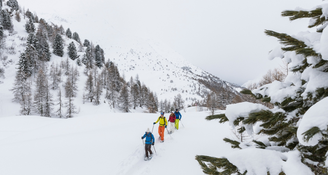 Schneeschuhtour Muotta da Güvé Schneeschuhtour Muotta da Güvé