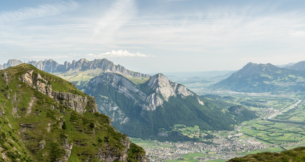Der Blick ins Tal lohnt sich Der Blick ins Tal lohnt sich