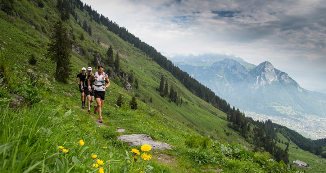 Trailrunning in der Bergwelt des Pizols Trailrunning in der Bergwelt des Pizols