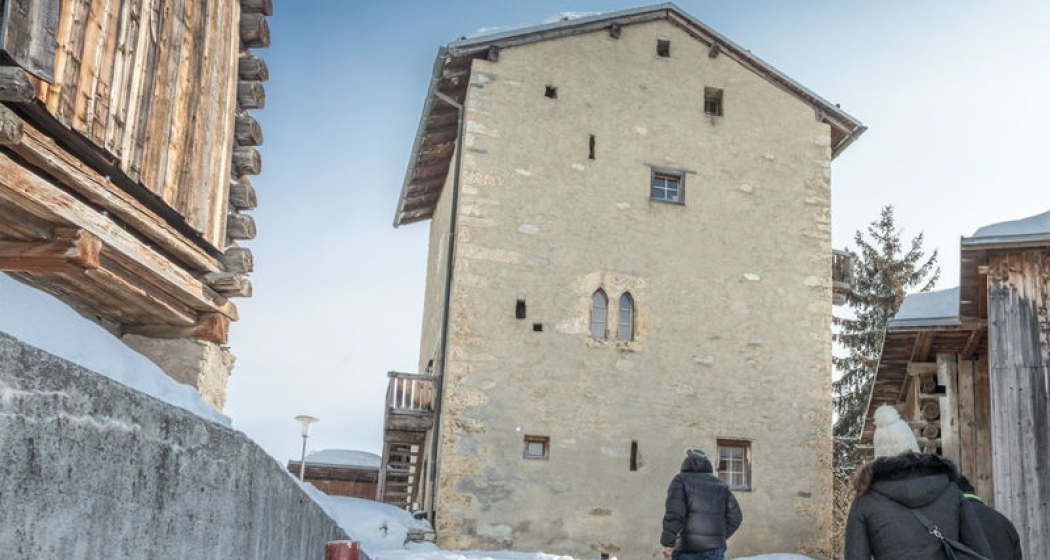 Turm Casaulta, Winter