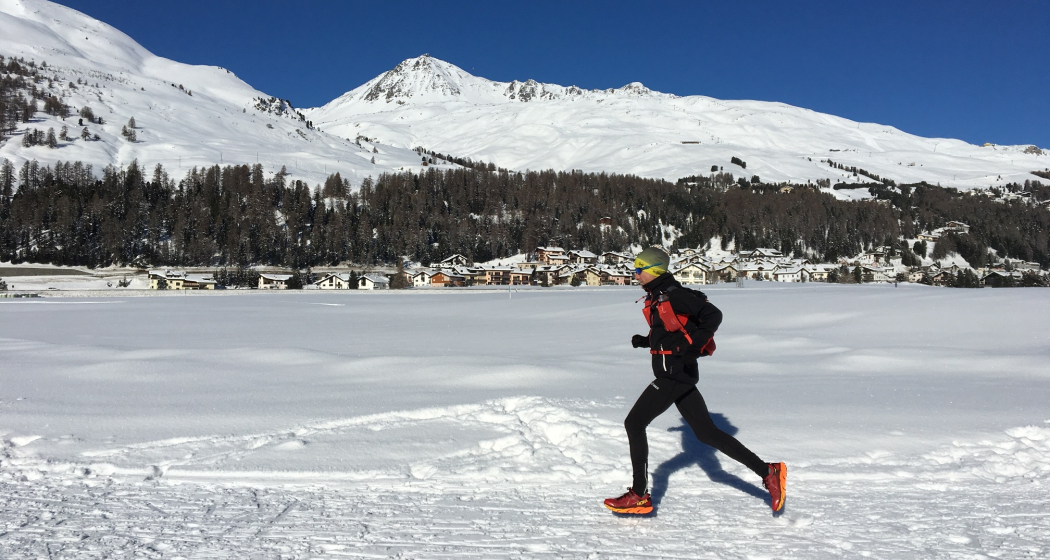 Trailrunner bei Champfèr Trailrunner bei Champfèr