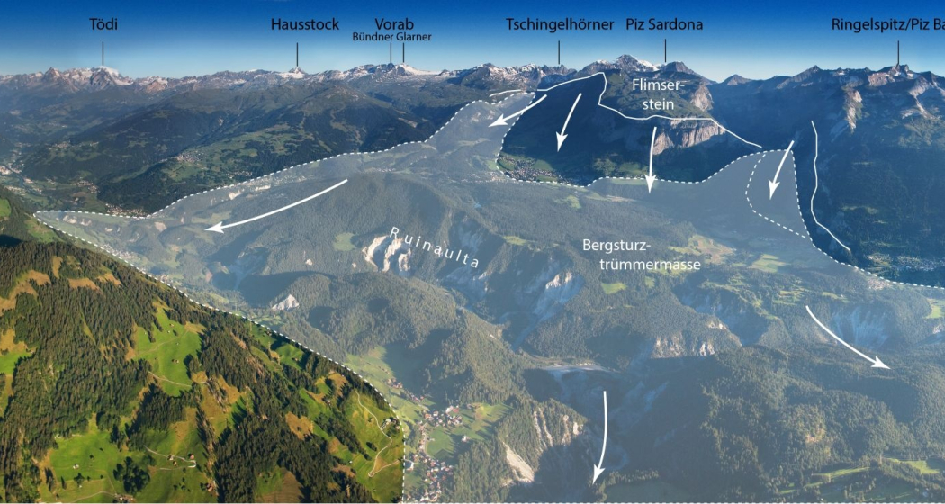 Flimser Bergsturzlandschaft - Aussichtsplattform Il Spir (oua_51329514_image) Flimser Bergsturzlandschaft - Aussichtsplattform Il Spir (oua_51329514_image)