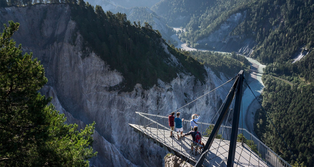 Flimser Bergsturzlandschaft - Aussichtsplattform Il Spir (oua_52519140_image)
