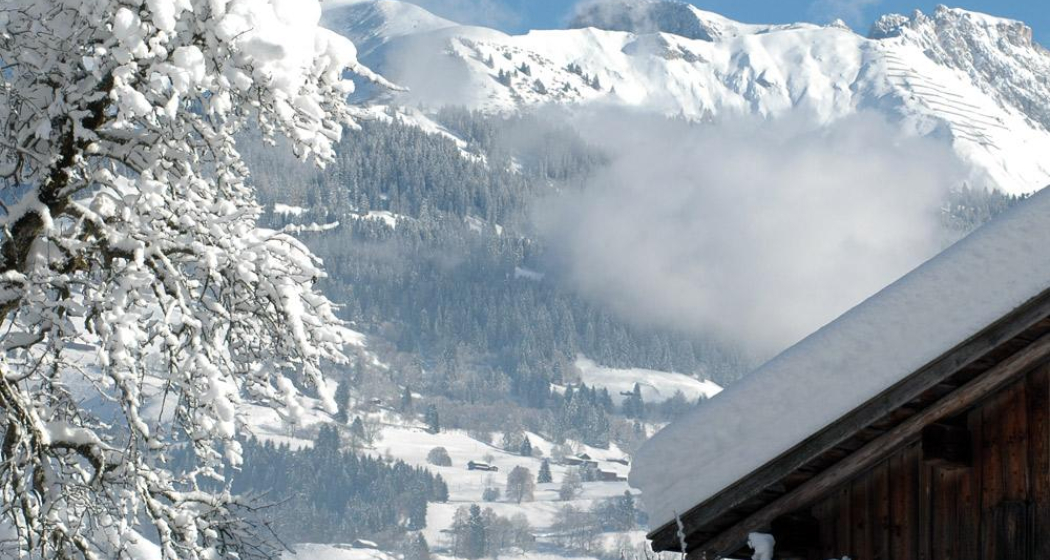 Blick von Fideris Strahlegg in Richtung Madrisa Blick von Fideris Strahlegg in Richtung Madrisa