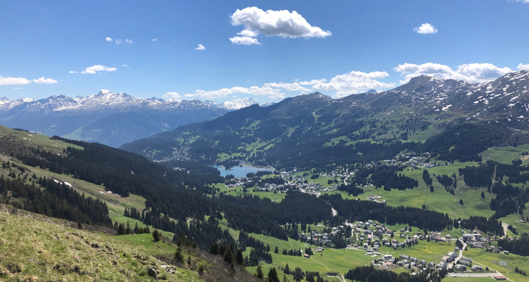 Aussicht Richtung Lenzerheide Aussicht Richtung Lenzerheide