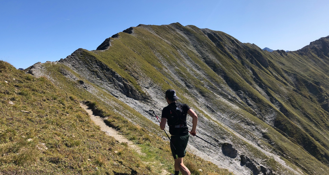 Trail Running auf dem Grat Trail Running auf dem Grat