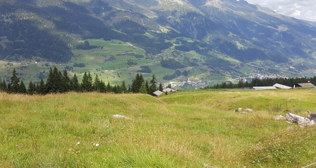 Talblick nach Sumvitg Talblick nach Sumvitg