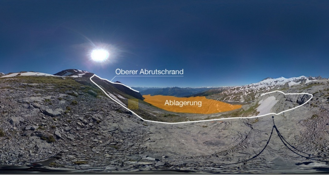 Vom Bergsturz geprägte Landschaft (oua_53913093_image)