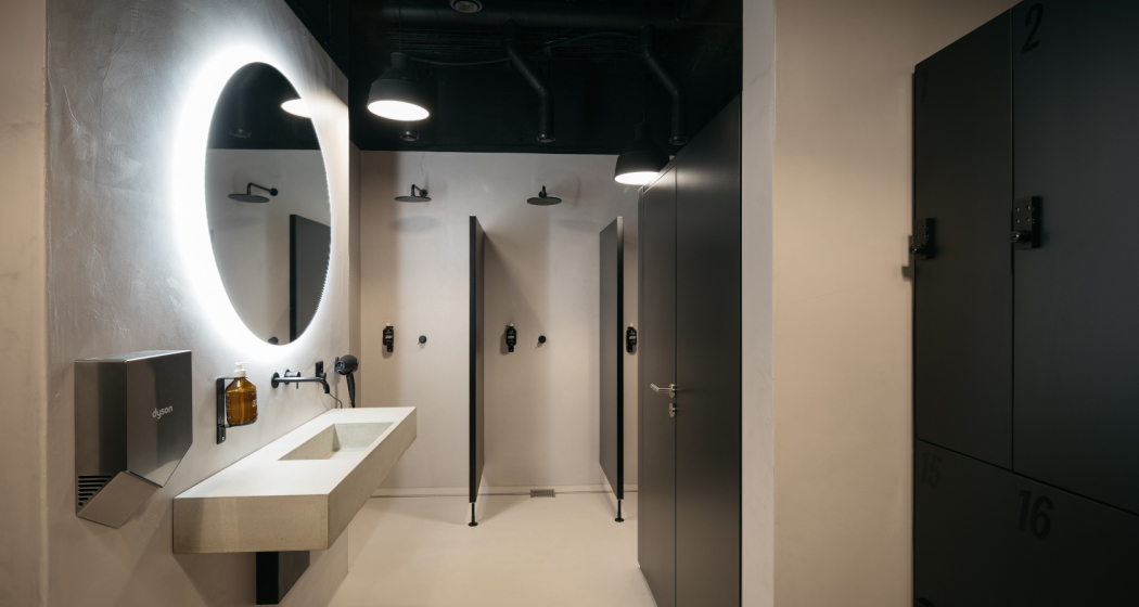 Umkleidekabinen ORIGYM Umkleidekabinen ORIGYM