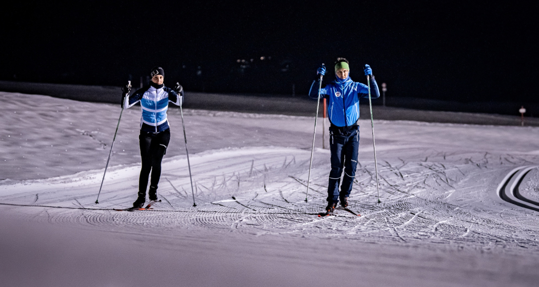 Skating im Flutlicht von Degen