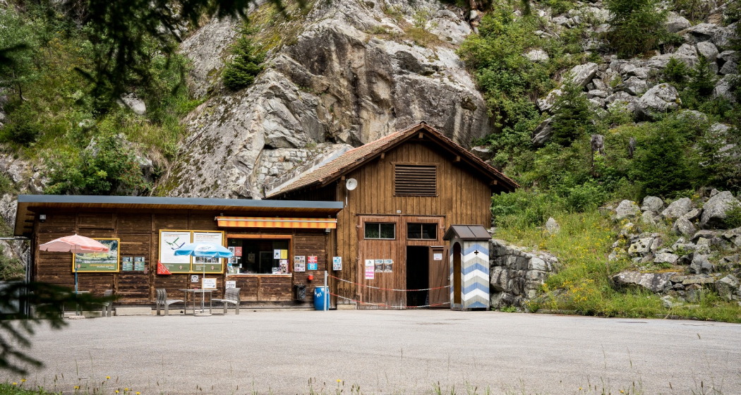 Eingangsbereich vom Festungsmuseum Crestawald Eingangsbereich vom Festungsmuseum Crestawald