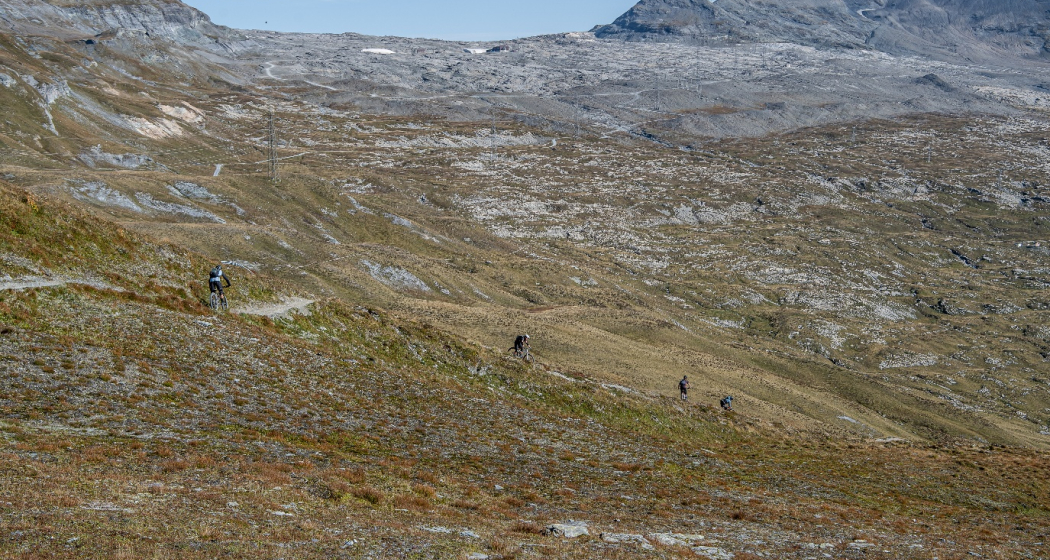 Weitblick auf den Vorab Gletscher Weitblick auf den Vorab Gletscher