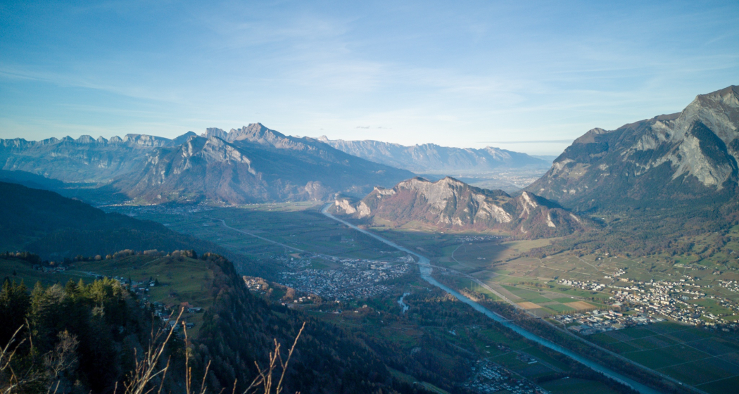 Ausblick vom Pizalun Ausblick vom Pizalun