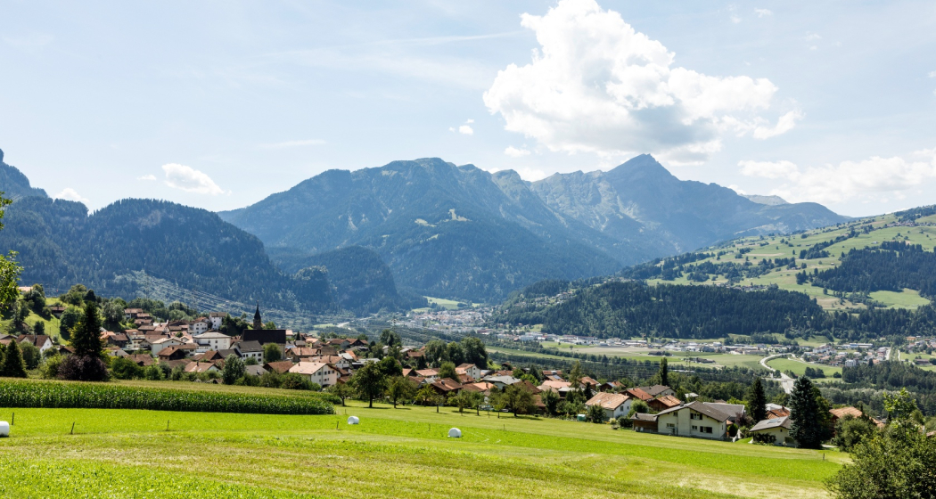 Scharans im Sommer Scharans im Sommer
