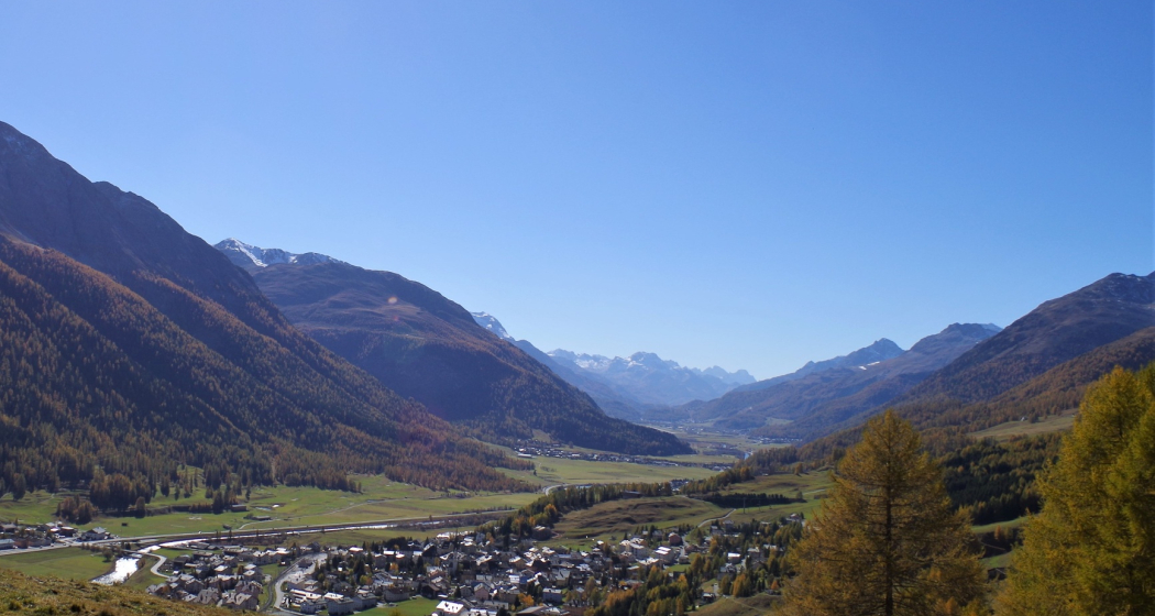 Aussicht von der Acla Laret Aussicht von der Acla Laret